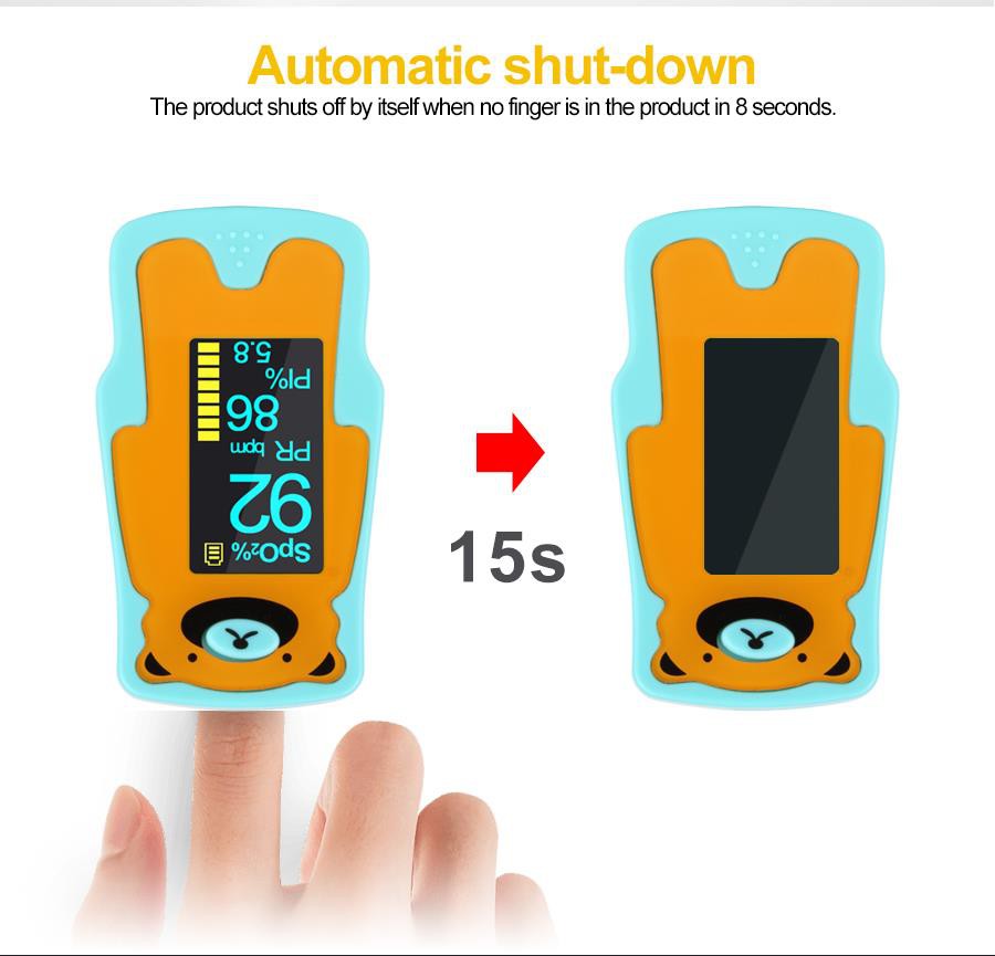 Dětský prstový oxymetr 4