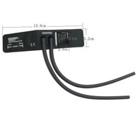 Neonat # 2 odolná manžeta Nibp, 4,2-7,1cm rameno obvod, bez gasbagu.