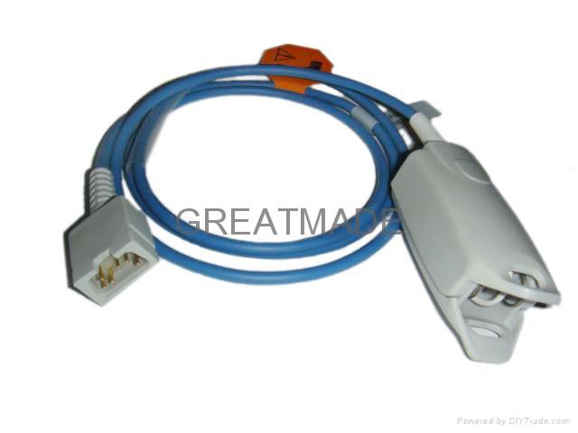 9168-00 Kompatibilní opakovaně použitelný senzor Spo2 pro prsty pro dospělé