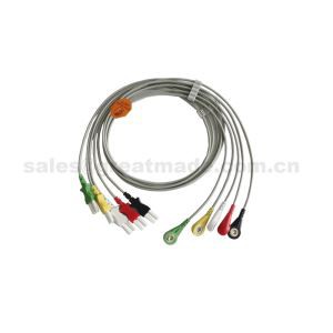 Použití s 700-0007-09 Leadwire Sady Tru-Link, 5-Lead, Snap, IEC, 24in & 2PIN