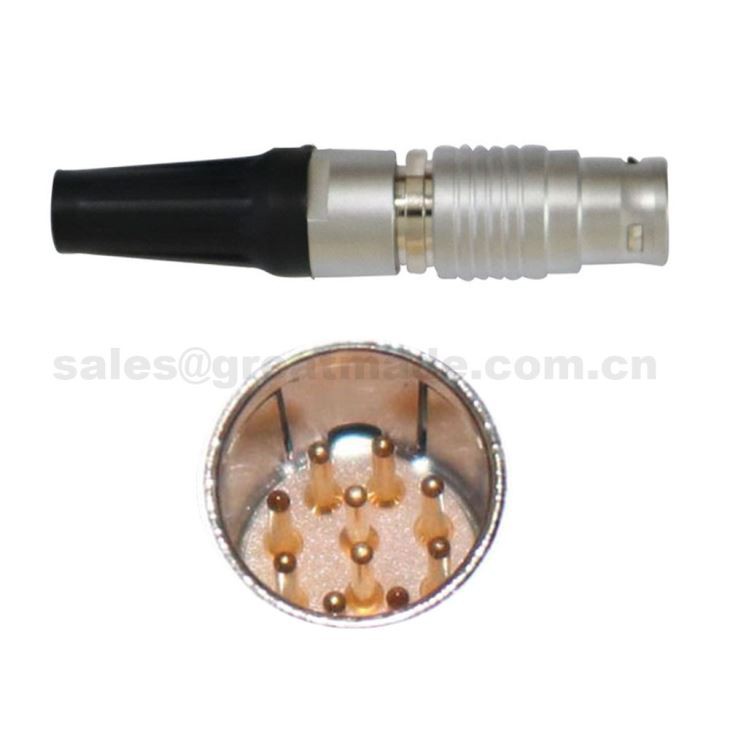 FGG PHG 2B 310 Push-pull Metal Straight Plug/free Socket Connector