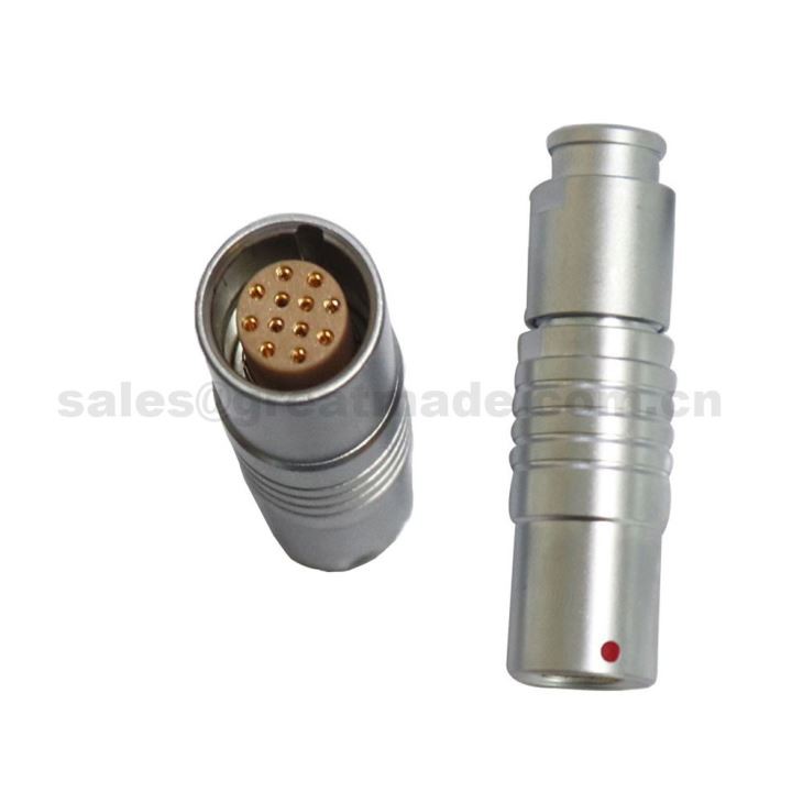 FGG PHG 2B 312 Push-pull Metal Straight Plug/free Socket Connector