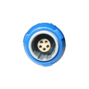 1P lékařský konektor PKG 2, 3pin 5-8 Pin 1P Pevná zásuvka 40 stupňů Dvě klíče