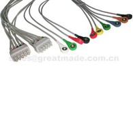 Kompatibilní s GE MAC500, MAC1200 Multi-LiNK 10-Leadwire Set