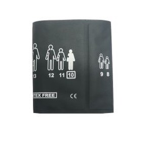 Malé dospělých #10 dělená Nibp rourky, obvod paže 20-27, bez žvanil